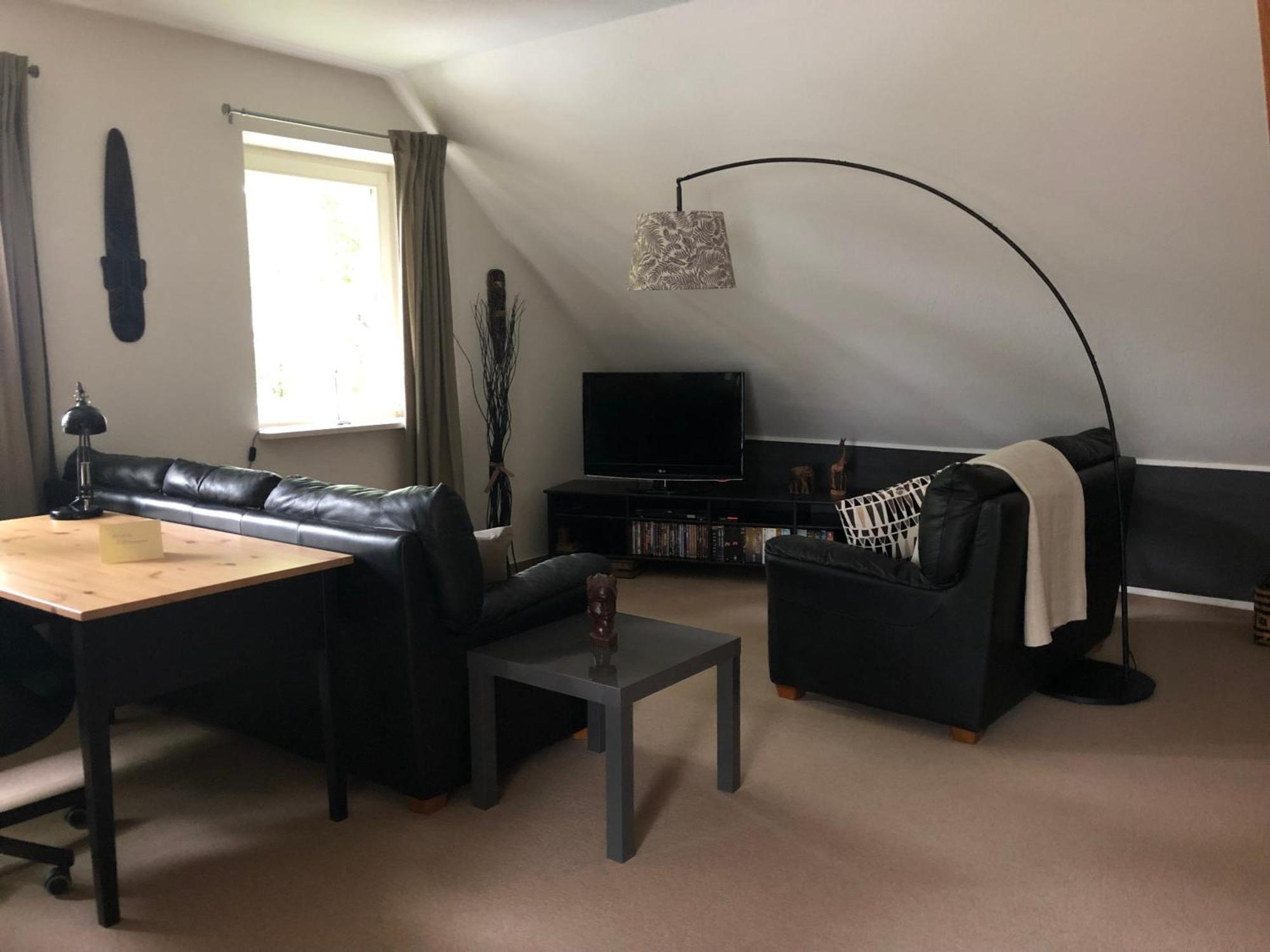 Gemuetliche 1 12-Zimmer Wohnung Hoisdorf Luaran gambar
